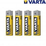 Set 4x batteria AA stilo superlife varta (va-30855) Set 4x batteria AA stilo superlife varta (va-30855)