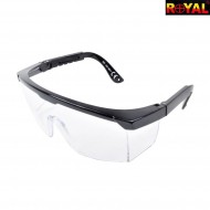 Occhiali Simple Black Frame & Clear Lense Royal (h606-b45) Occhiali Simple Black Frame & Clear Lense Royal (h606-b45)