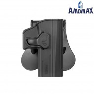 Rigid holster black for pistol CZ shadow 2 amomax (am-29997)