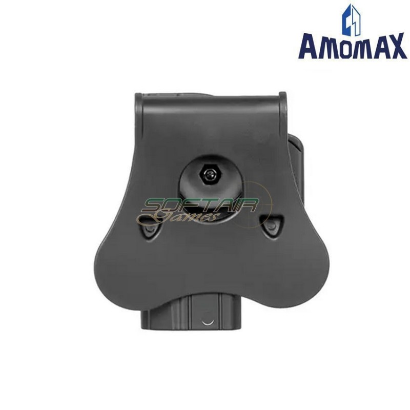 Rigid holster black for pistol CZ shadow 2 amomax (am-29997)