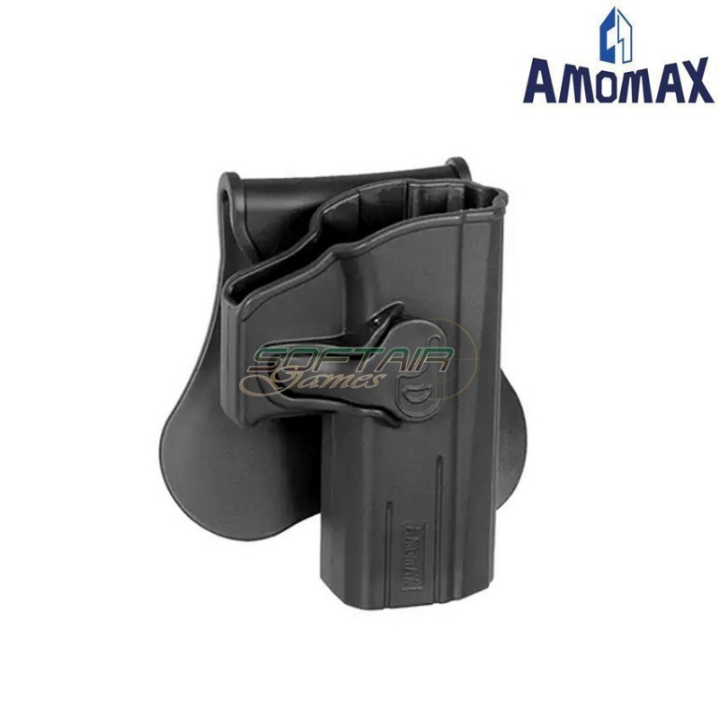Fondina rigida black per pistola CZ shadow 2 amomax (am-29997)