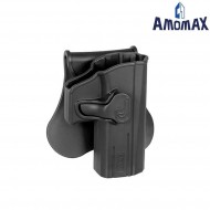 Fondina rigida black per pistola CZ shadow 2 amomax (am-29997)
