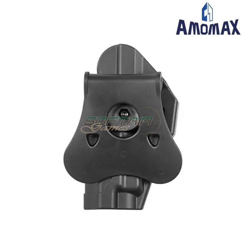 Fondina rigida black per pistola we/kjw/tm P226 amomax (am-27392)