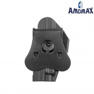 Fondina rigida black per pistola we/kjw/tm P226 amomax (am-27392)