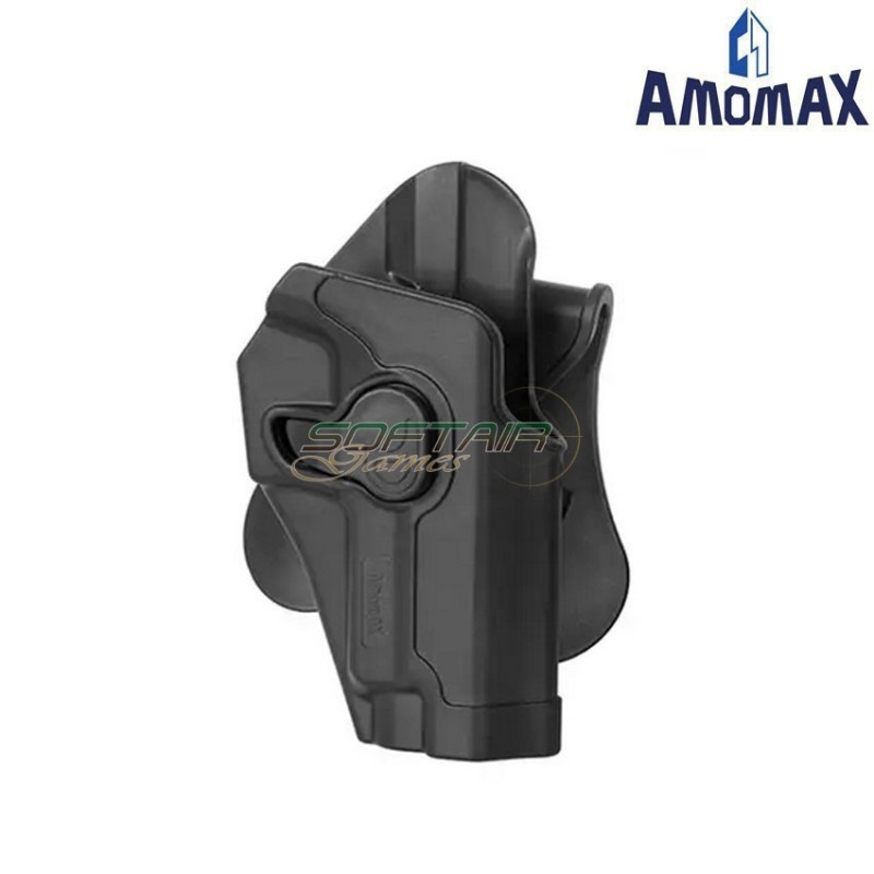 Fondina rigida black per pistola we/kjw/tm P226 amomax (am-27392)