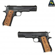 Pistola a GAS mod.786 1911 US style scarrellante black double bell (db-030172) Pistola a GAS mod.786 1911 US style scarrellante black double bell (db-030172)