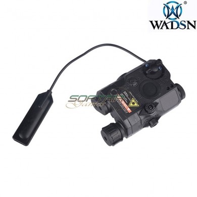 Peq15 la5 black red laser & led flashlight wadsn (wdx001-bk)