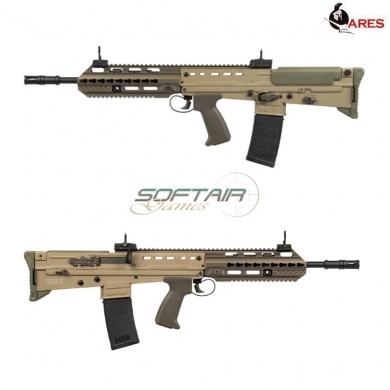 Electric rifle efcs blowback l85a3 full metal desert standard version ares (ar-058)