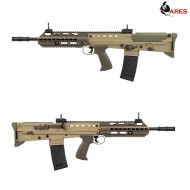 Fucile elettrico efcs blowback l85a3 full metal desert standard version ares (ar-058)