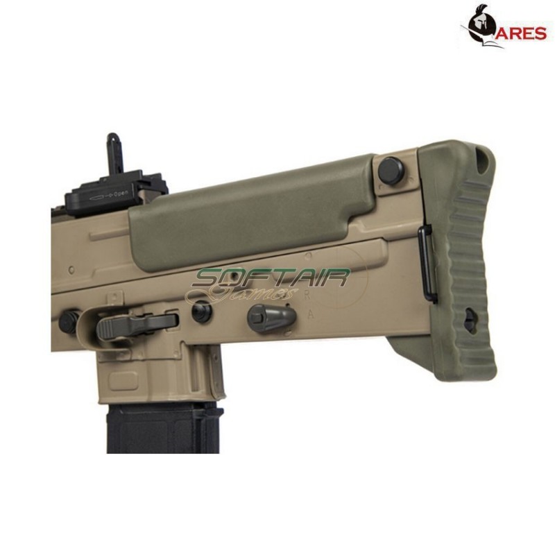 Fucile elettrico efcs blowback l85a3 full metal desert standard version ares (ar-058)