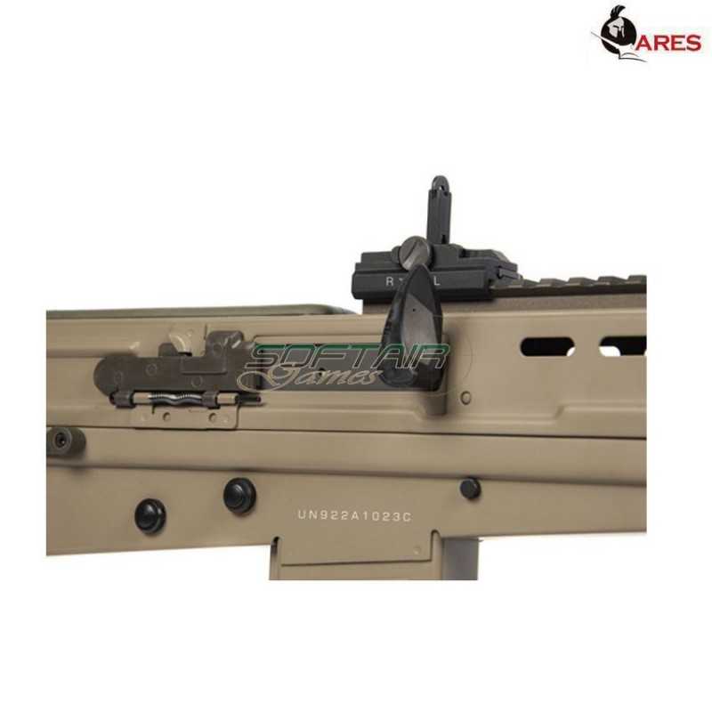 Fucile elettrico efcs blowback l85a3 full metal desert standard version ares (ar-058)