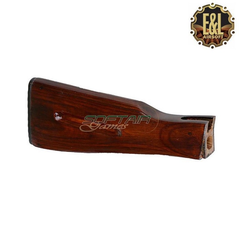 Fixed stock ak-74n real wood e&l (el-006863)