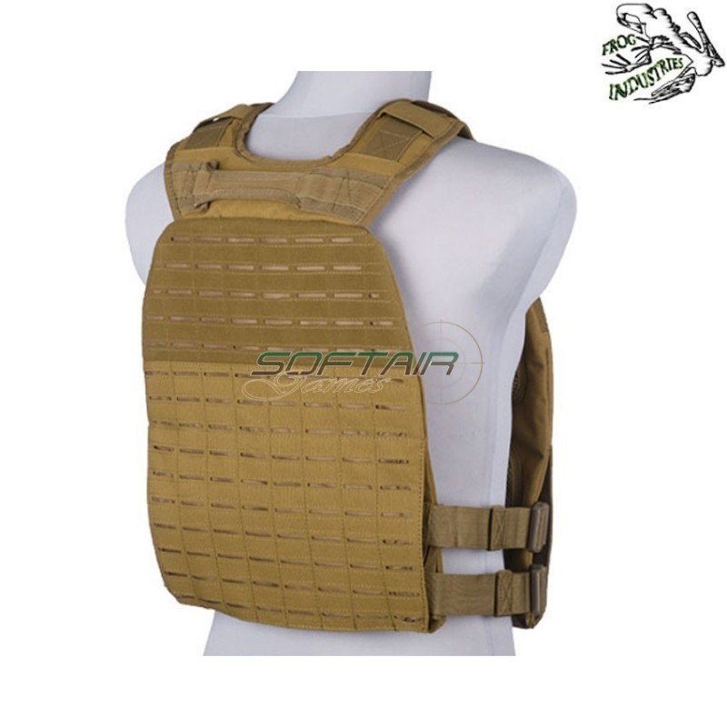 Carrier laser-cut full penta style coyote frog industries® (fi-023979-tan)