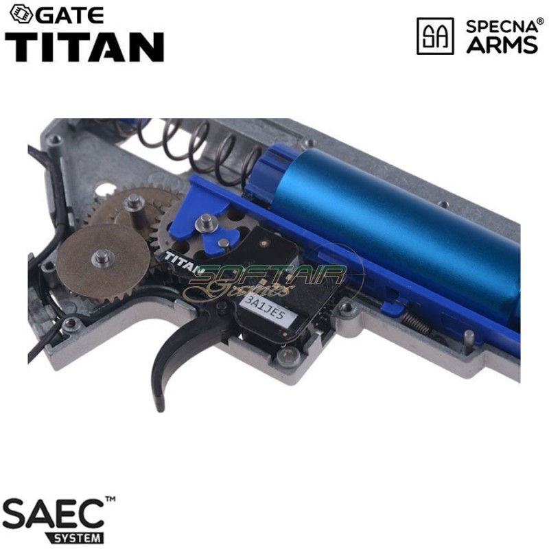 Electric Rifle Titan GATE SA-A03 MK18 mod I black Saec™ System Specna Arms® (spe-01-029428)