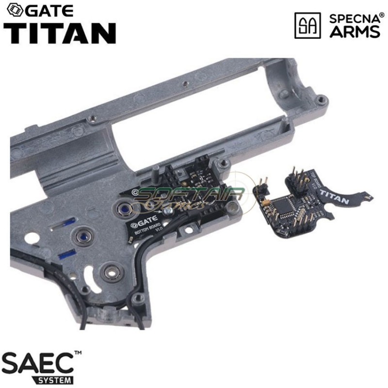 Electric Rifle Titan GATE SA-A03 MK18 mod I black Saec™ System Specna Arms® (spe-01-029428)
