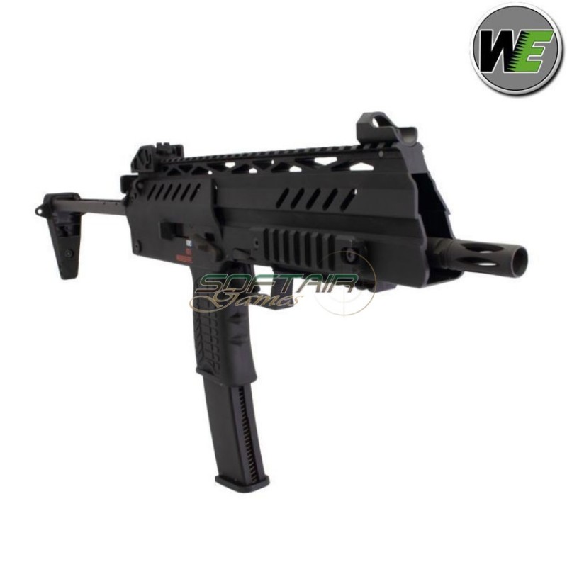 Gas submachine gun blowback SMG-8 black we (we-004900)