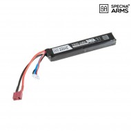 Lipo battery deans connector 11.1v X 1300mah 20/40c stick type specna arms® (spe-06-024612)