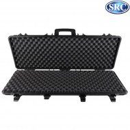 Rigid hard case wave foam 104cm black src (src-018129)