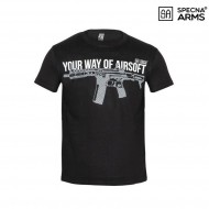 Shirt your way of airsoft 04 black specna arms® (spe-23-028492)