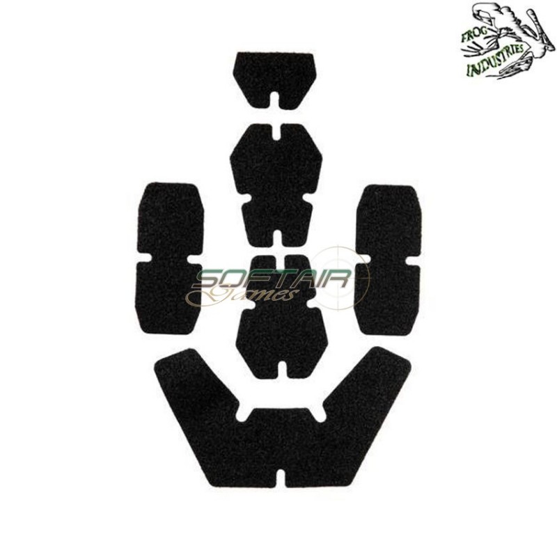 Velcro Stickers Set MK FAST Style Black Frog Industries® (fi-027497-bk)