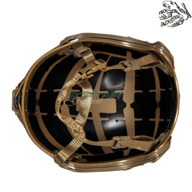 Elmetto MK style fast LC coyote brown frog industries® (fi-030273-cb)