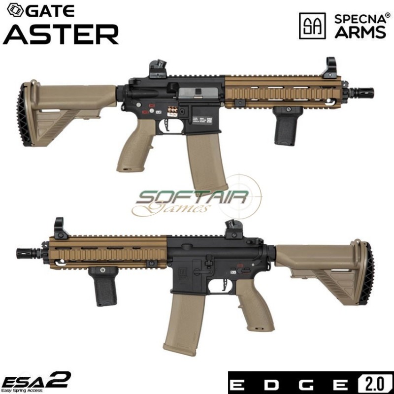 Fucile elettrico sa-h20 416 short version edge 2.0™ CHAOS BRONZE specna arms® (spe-01-031953) Fucile elettrico sa-h20 416 short version edge 2.0™ CHAOS BRONZE specna arms® (spe-01-031953)
