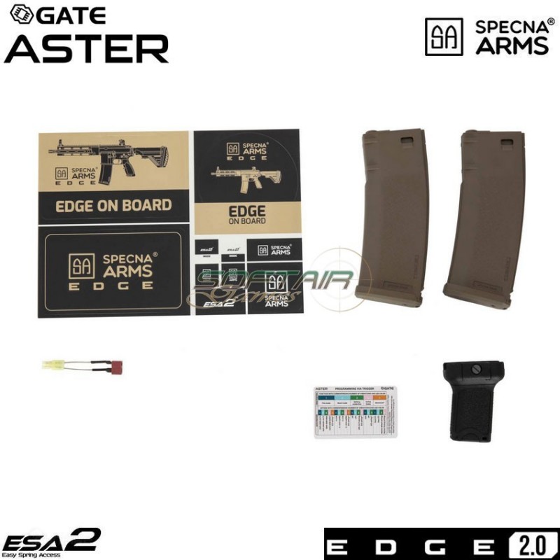 Fucile elettrico sa-h20 416 short version edge 2.0™ CHAOS BRONZE specna arms® (spe-01-031953) Fucile elettrico sa-h20 416 short version edge 2.0™ CHAOS BRONZE specna arms® (spe-01-031953)
