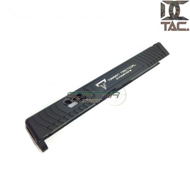 Carrello g.17 in alluminio black TTI style per glock 17 d.c. tactical (dctac-36-bk)