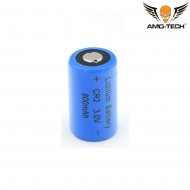 Batteria litio CR2 3v 800mah amo-tech® (amt-cr2-bl)