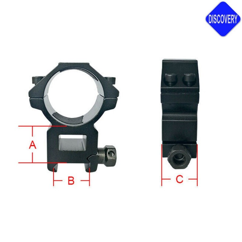 Scope black WG 1.5-5x24 discovery (dsc-wg-1.5-5x24)