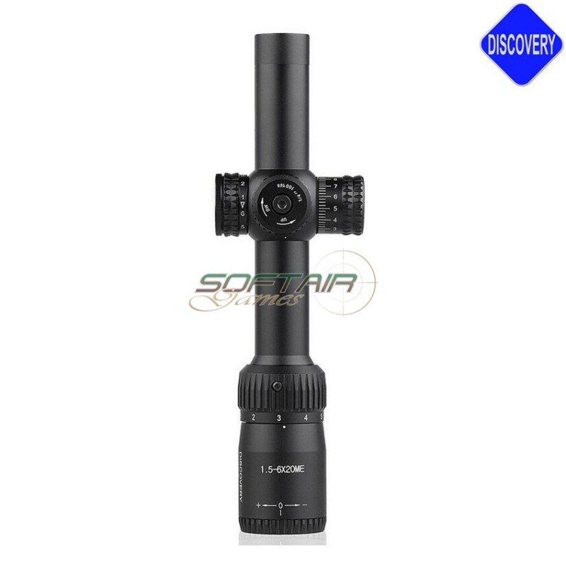 Scope black VT1 1.5-6x20ME discovery (dsc-vt-1-1.5-6x20me)