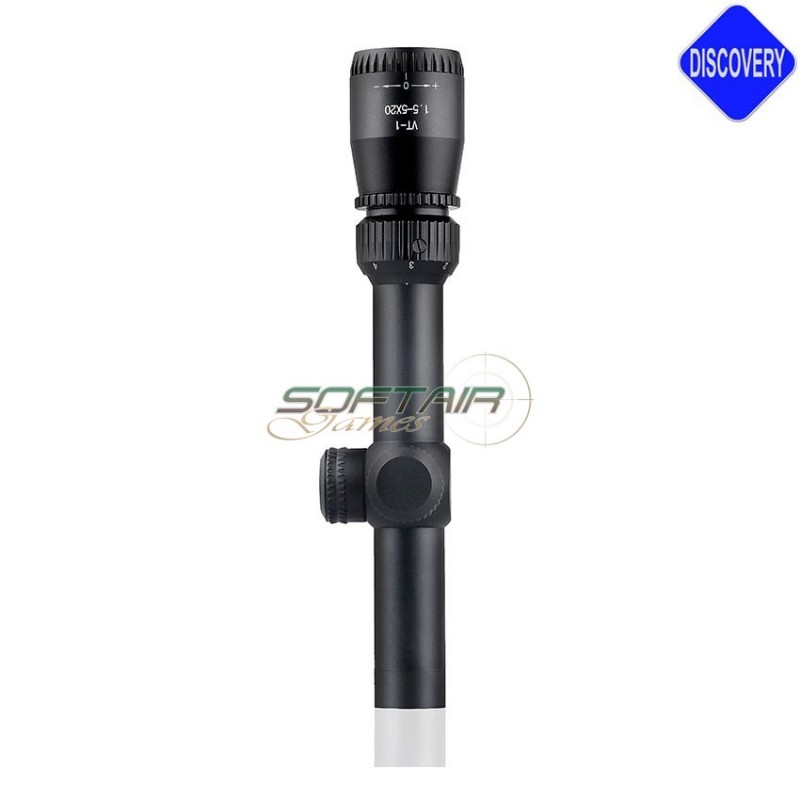 Scope black VT1 1.5-5x20 discovery (dsc-vt-1-1.5-5x20)