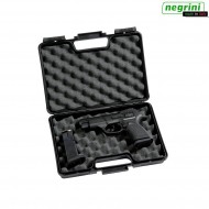 Valigia Rigida Per Pistola Nera Cm 29x18.5x7.5 Negrini (2026sec-bk)