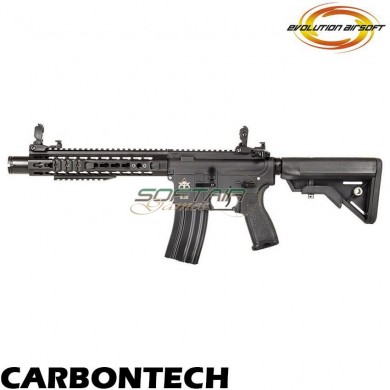 Electric Rifle Carbontech Series M4 recon ux4 10" Black Evolution Airsoft (ea-ec09ar)