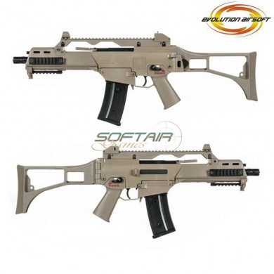 Electric rifle g36c EG6 tan type Evolution Airsoft (ea-ec23gg-t)
