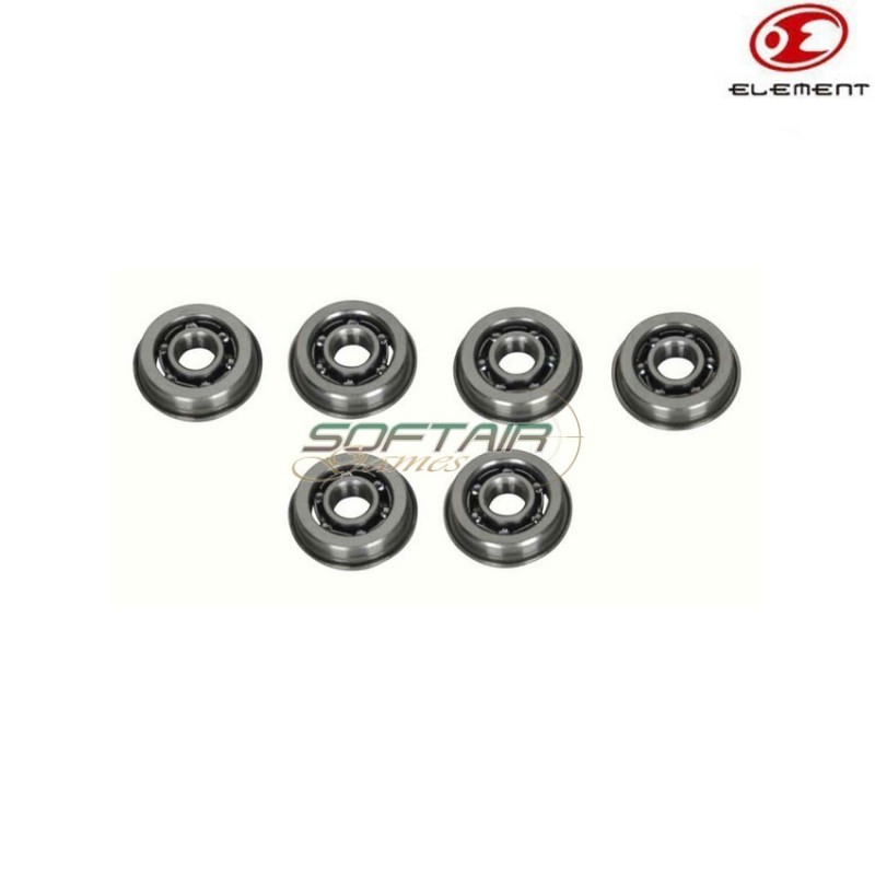 9mm steel bearing bushings element (el-in0208)