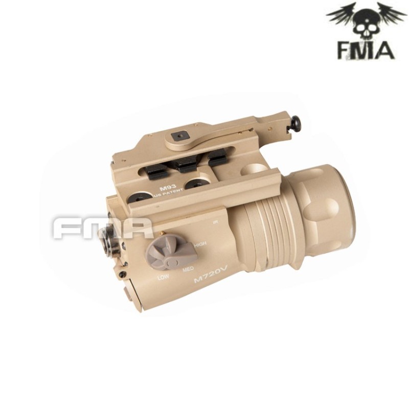 Qd mount tan for m720v flashlight fma (fma-tb1035-de)