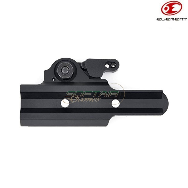 QD mount larue style black per acog element (el-ex057-bk)