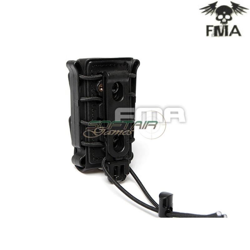 Scorpion Soft Shell Black Pistol Magazine 45 style 1911 Pouch Fma (fma-tb1257-bk)