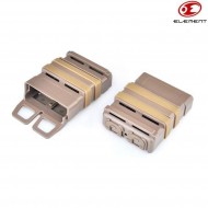 Rigid rigid pouch 5.56mm M4 tan element (el-ex355t)
