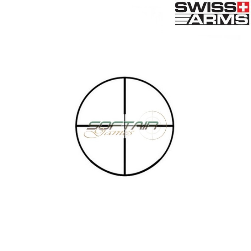 Scope 3-9x40 black swiss arms (263932)