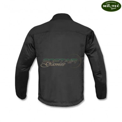 BLACK lightweight softshell jacket mil-tec (10862002)
