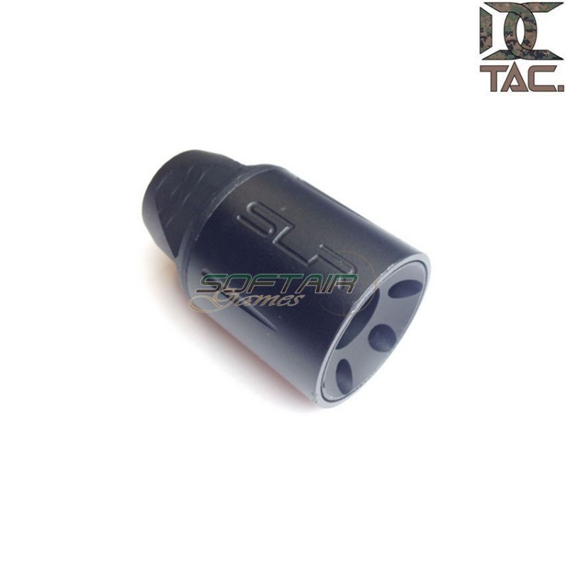 Spegnifiamma SLR style NERO 14mm ccw d.c. tactical (dctac-43-bk)