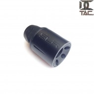 Spegnifiamma SLR style NERO 14mm ccw d.c. tactical (dctac-43-bk)