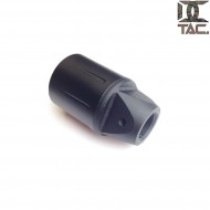 Flash hider SLR style BLACK 14mm ccw d.c. tactical (dctac-43-bk)