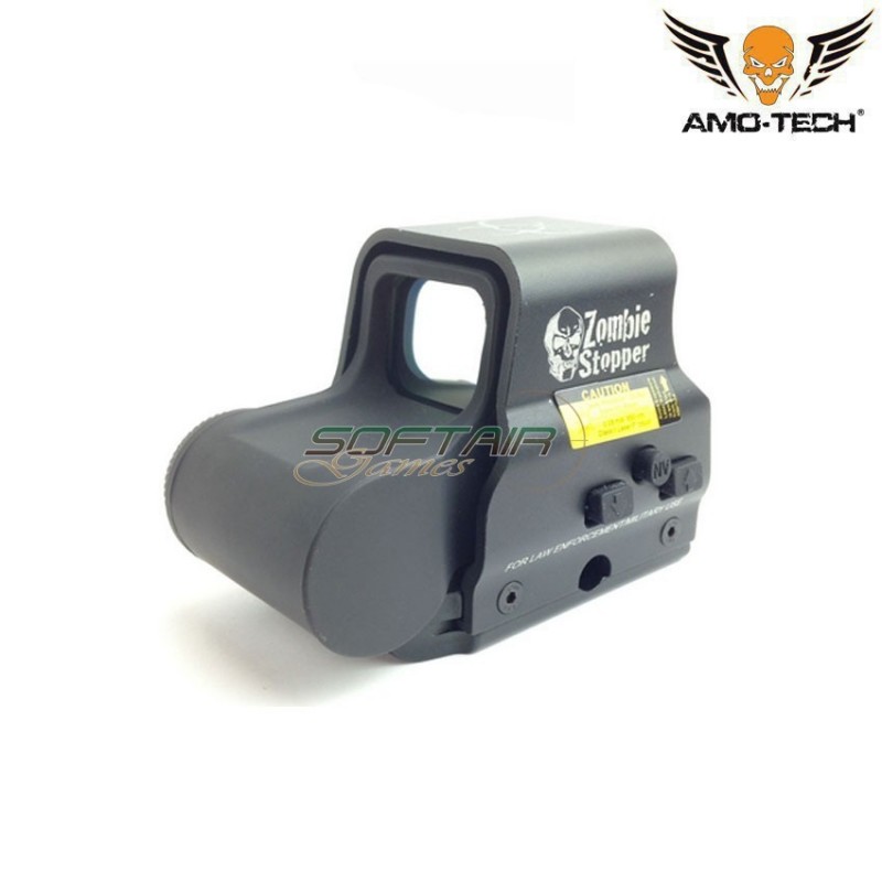 Holographic XPS zombie stopper Type 1 Dot Black Amo-tech® (amt-3337-bk)