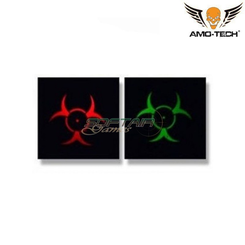 Holographic XPS zombie stopper Type 1 Dot Black Amo-tech® (amt-3337-bk)