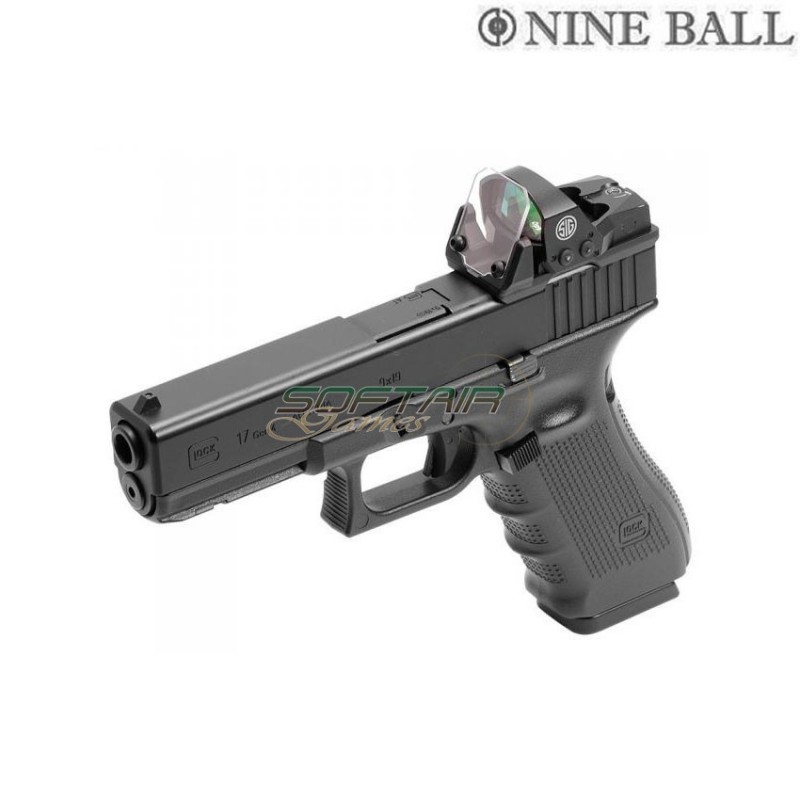 Direct mount black aegis hg GLOCK gbb nine ball (nb-171689)
