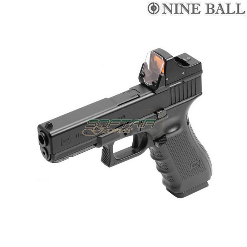 Direct mount black aegis hg GLOCK gbb nine ball (nb-171689)
