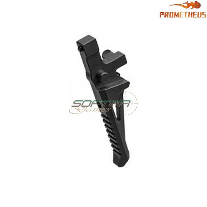 Custom black adjustable trigger for EFCS M4 ares amoeba prometheus (pr-167545)